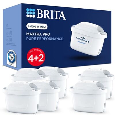Set Van 4 Waterfilterpatronen Met 2 Gratis Brita Maxtra Pro All-in-1 1053882 Wit - Airfryer Set Van 4 Waterfilterpatronen Met 2 Gratis Brita Maxtra Pro All-in-1 1053882 Wit - Airfryer