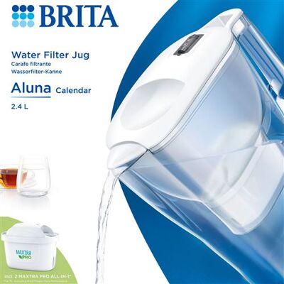 Brita Waterfilterkan Aluna Kalender 2-maanden Maxtra Pro Wit Brita Waterfilterkan Aluna Kalender 2-maanden Maxtra Pro Wit
