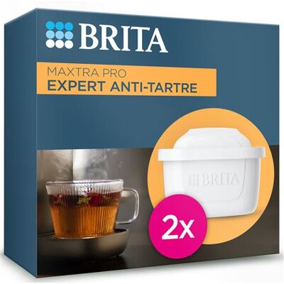 Brita Set van 2 waterfilters Maxtra Pro Expert anti-kalk Brita Set van 2 waterfilters Maxtra Pro Expert anti-kalk