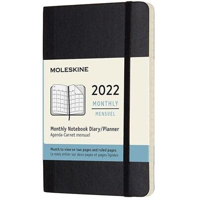 Moleskine MSK 12M P MOIS SOUPLE - NOIR Moleskine MSK 12M P MOIS SOUPLE - NOIR
