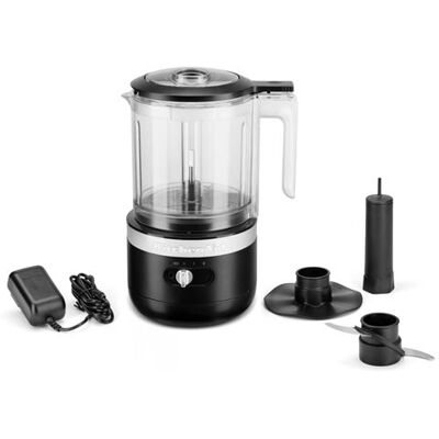 KitchenAid Draadloze hakmolen 5KFCB519EBM 12V Zwart KitchenAid Draadloze hakmolen 5KFCB519EBM 12V Zwart