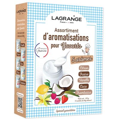 Lagrange Assortiment van 5 smaken voor yoghurt 380500 Lagrange Assortiment van 5 smaken voor yoghurt 380500