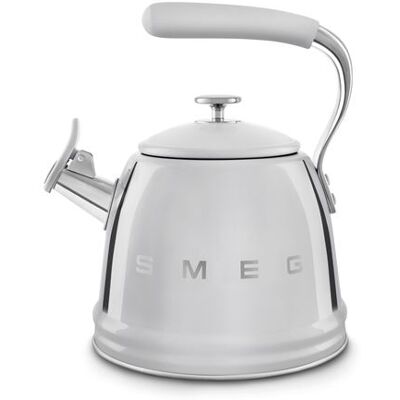 Smeg Waterkoker Wkf01ss Met Fluitje Zilver - Airfryer Smeg Waterkoker Wkf01ss Met Fluitje Zilver - Airfryer