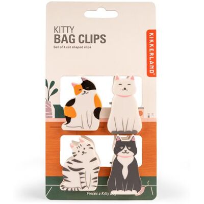 Kikkerland Kittty Bag Clips - Airfryer Kikkerland Kittty Bag Clips - Airfryer