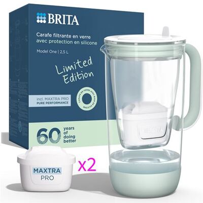 Brita Filterfles en -karaf 2 Maxtra Pro Pure Performance-patronen Groen Brita Filterfles en -karaf 2 Maxtra Pro Pure Performance-patronen Groen