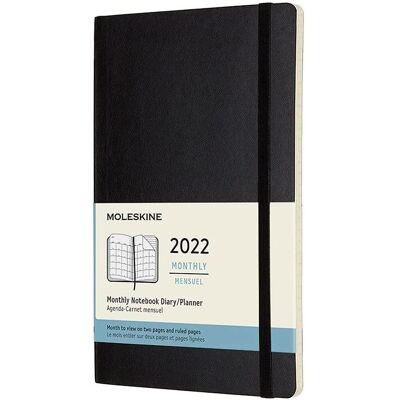 Moleskine MSK 12M L MOIS SOUPLE - NOIR Moleskine MSK 12M L MOIS SOUPLE - NOIR