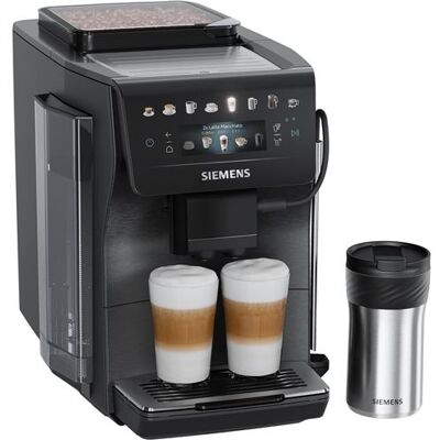 Siemens Automatische Espressomachine Eq600 Iaroma Tp607et5 15 Bar 1500 W Donker Roestvrij Staal - Airfryer Siemens Automatische Espressomachine Eq600 Iaroma Tp607et5 15 Bar 1500 W Donker Roestvrij Staal - Airfryer