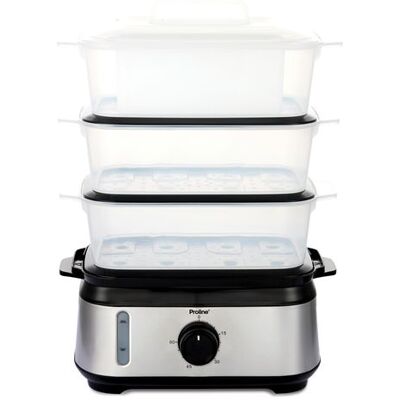Proline Stoomkoker Fs9x 950 W Inox - Airfryer Proline Stoomkoker Fs9x 950 W Inox - Airfryer
