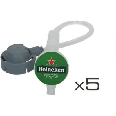 Set Van 5 Slangen Voor Krups Beertender Xi200000 Biermachine - Airfryer Set Van 5 Slangen Voor Krups Beertender Xi200000 Biermachine - Airfryer