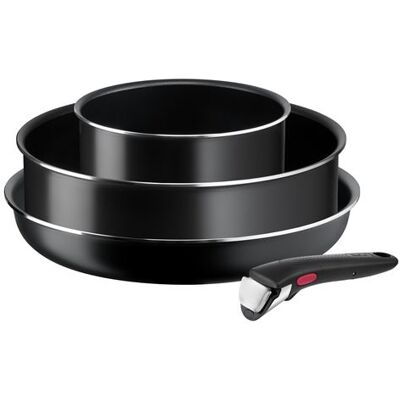 Set 4 stuks Tefal Ingenio Easy Cook & Clean L1539002 Zwart Set 4 stuks Tefal Ingenio Easy Cook & Clean L1539002 Zwart