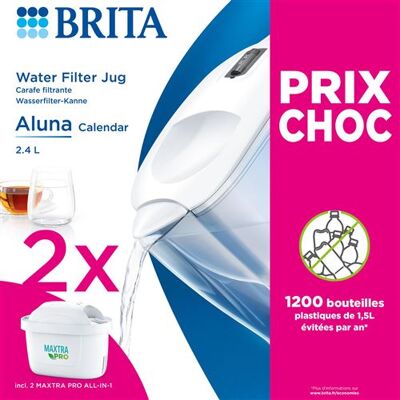 Brita Waterfilterkan Aluna Calendar 2 PC Maxtra Pro Wit Brita Waterfilterkan Aluna Calendar 2 PC Maxtra Pro Wit