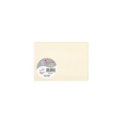 Clairefontaine POLLEN IVOIRE 25 CARTE 110X155 Clairefontaine POLLEN IVOIRE 25 CARTE 110X155