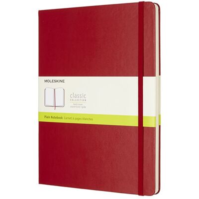 Moleskine MSK XL NOTES BLANCO HARD - ROOD RIGIDE ROUGE SC Moleskine MSK XL NOTES BLANCO HARD - ROOD RIGIDE ROUGE SC