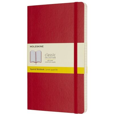 Moleskine MSK L NOTES RUIT SOFT - ROOD Moleskine MSK L NOTES RUIT SOFT - ROOD