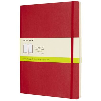 Moleskine MSK XL NOTES BLANCO SOFT - ROOD Moleskine MSK XL NOTES BLANCO SOFT - ROOD