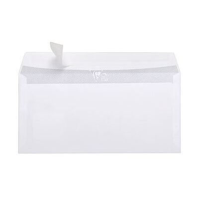 Clairefontaine CLAIRFTN PQT 25 ENV ADH 110X220 F35X100 Clairefontaine CLAIRFTN PQT 25 ENV ADH 110X220 F35X100