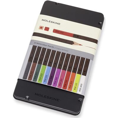 Moleskine MSK AQUARELPOTLODEN - SET 12 ST. Moleskine MSK AQUARELPOTLODEN - SET 12 ST.