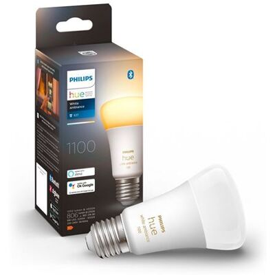 Philips Hue Philips Smart lamp Hue White Ambiance E27 75W Wit Philips Hue Philips Smart lamp Hue White Ambiance E27 75W Wit