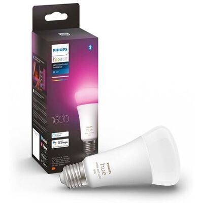 Philips Hue Philips Smart lamp Hue White & Color E27 100W Philips Hue Philips Smart lamp Hue White & Color E27 100W