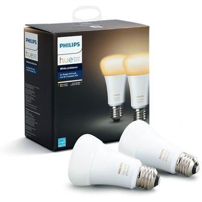 Philips Hue Philips Smart lamp Pack x2 Hue White Ambiance E27 6 W Philips Hue Philips Smart lamp Pack x2 Hue White Ambiance E27 6 W