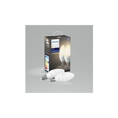 Philips Hue Philips HW 5.5W E14 Smart lamp x2 Kaarslamp Philips Hue Philips HW 5.5W E14 Smart lamp x2 Kaarslamp