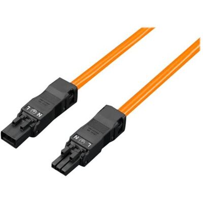 Rittal SZ Led system light connection cable - Voedingskabel (V) (M) - 100-240 V - 1 m - oranje (pak van 5) Rittal SZ Led system light connection cable - Voedingskabel (V) (M) - 100-240 V - 1 m - oranje (pak van 5)
