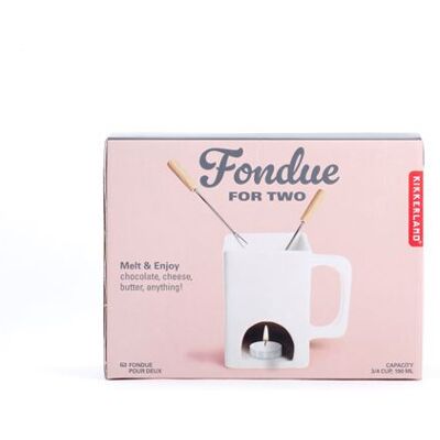 Kikkerland Fondue voor twee Kikkerland Fondue voor twee