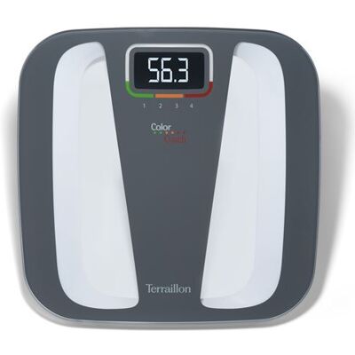 Terraillon COLOR COACH QUATTRO - Personenweegschaal - grijs Terraillon COLOR COACH QUATTRO - Personenweegschaal - grijs