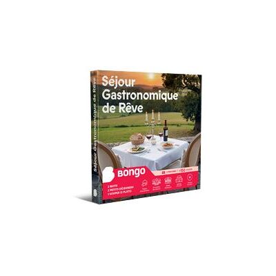 Bongo Cadeaubox Séjour Gastronomique de Rêve FR Bongo Cadeaubox Séjour Gastronomique de Rêve FR