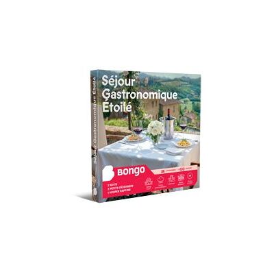 Bongo Cadeaubox Séjour Gastronomique étoilé FR Bongo Cadeaubox Séjour Gastronomique étoilé FR