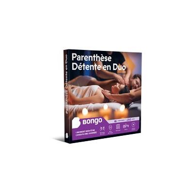 Bongo Cadeaubox Parenthèse Détente en Duo FR Bongo Cadeaubox Parenthèse Détente en Duo FR