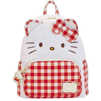 Funko Mini rugzak Loungefly Sanrio Hello Kitty Gingham Cosplay Funko Mini rugzak Loungefly Sanrio Hello Kitty Gingham Cosplay