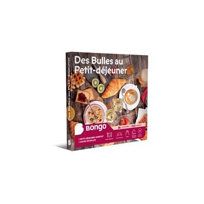 Bongo Cadeaubox Des Bulles au Petit-Déjeuner FR Bongo Cadeaubox Des Bulles au Petit-Déjeuner FR