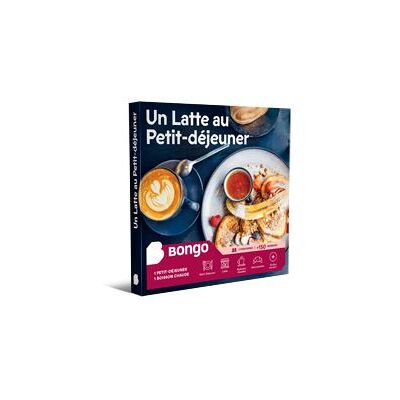 Bongo Cadeaubox Un latte au petit-déjeuner FR Bongo Cadeaubox Un latte au petit-déjeuner FR