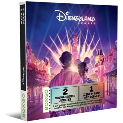 Bongo Cadeaubox Disneyland For 2 FR/NL Bongo Cadeaubox Disneyland For 2 FR/NL