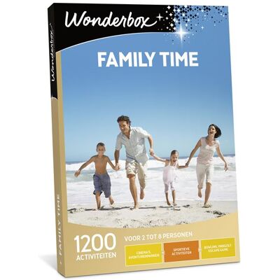 Cadeaubox Wonderbox Family Time NL Cadeaubox Wonderbox Family Time NL