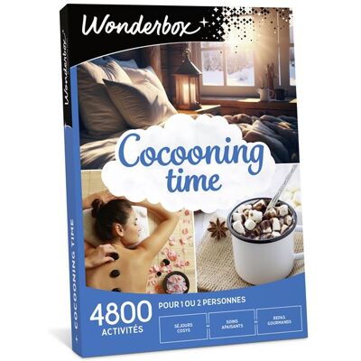 Cadeaubox Wonderbox Cocooning Time FR Cadeaubox Wonderbox Cocooning Time FR