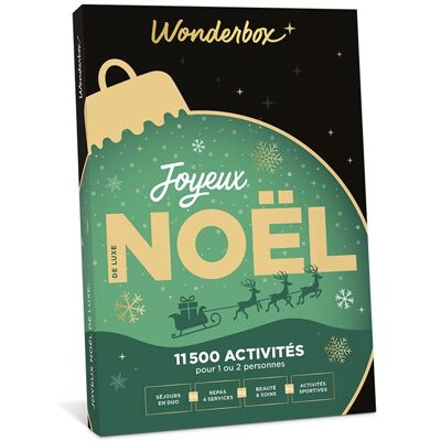 Wonderbox Cadeaubox Joyeux Noël De Luxe - FR Wonderbox Cadeaubox Joyeux Noël De Luxe - FR