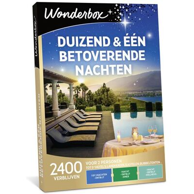 Cadeaubox Wonderbox Duizend & Een Betoverende Nachten NL Cadeaubox Wonderbox Duizend & Een Betoverende Nachten NL