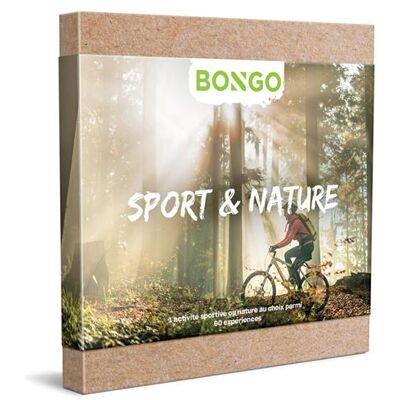 Cadeaubox Bongo Sport & Nature - FR Cadeaubox Bongo Sport & Nature - FR