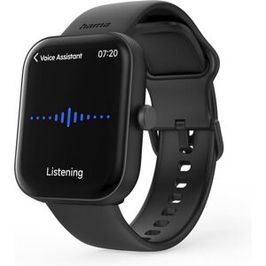 Hama Smartwatch "5000" met Telefoonfunctie, Slaapanalyse, Waterdicht – Zwart – 47 mm Hama Smartwatch "5000" met Telefoonfunctie, Slaapanalyse, Waterdicht – Zwart – 47 mm