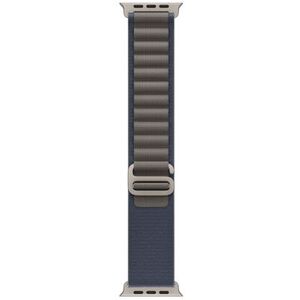 Bandje voor Apple Watch 49 mm met blauwe Alpine-gesp Maat Groot Bandje voor Apple Watch 49 mm met blauwe Alpine-gesp Maat Groot