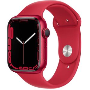 Apple Watch Series 7 GPS 45mm Aluminium case Rood + Polsband Sport Rood MKN93NF/A Apple Watch Series 7 GPS 45mm Aluminium case Rood + Polsband Sport Rood MKN93NF/A
