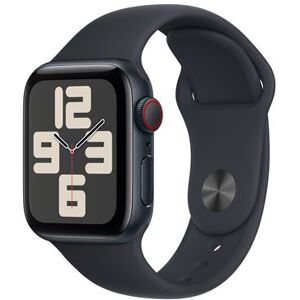 Apple Watch SE GPS + Cellular 40mm Midnight Aluminium Case met Midnight Sport band S/M Apple Watch SE GPS + Cellular 40mm Midnight Aluminium Case met Midnight Sport band S/M