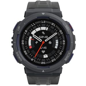 Amazfit Smartwatch Active Edge Black met Polymeervezelband Midnight Pulse Amazfit Smartwatch Active Edge Black met Polymeervezelband Midnight Pulse