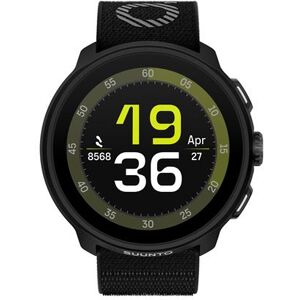 Suunto Run - Zwarte vezelversterkte polyamide - sporthorloge met riem - nylon - zwart - afmeting band: M/L - display 1.32" - Bluetooth - 36 g - helemaal zwart Suunto Run - Zwarte vezelversterkte polyamide - sporthorloge met riem - nylon - zwart - afmeting band: M/L - display 1.32" - Bluetooth - 36 g - helemaal zwart