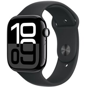Apple Watch Series 10 GPS 46 mm Jet Black Aluminium Case met Zwarte Sportband M/L Apple Watch Series 10 GPS 46 mm Jet Black Aluminium Case met Zwarte Sportband M/L