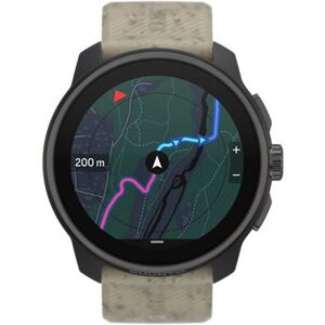 Suunto Smartwatch Race S 45 mm Zwart polymeer met Groene siliconen horlogeband Suunto Smartwatch Race S 45 mm Zwart polymeer met Groene siliconen horlogeband