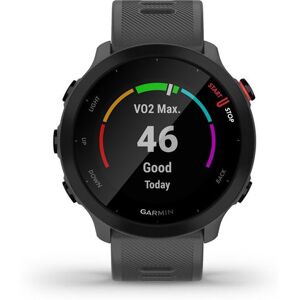 Garmin Forerunner 55 - Sporthorloge met band - silicone - display 1.04" - Bluetooth, ANT+ - 37 g - monterra grijs Garmin Forerunner 55 - Sporthorloge met band - silicone - display 1.04" - Bluetooth, ANT+ - 37 g - monterra grijs