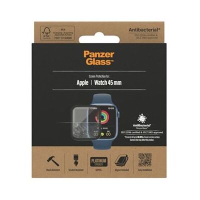 PanzerGlass - Schermbeschermer voor smart watch - glas - framekleur zwart - voor Apple Watch Hermès Series 9, SE 3, Series 10, Series 11, Series 9, Ultra 2, Ultra 3 PanzerGlass - Schermbeschermer voor smart watch - glas - framekleur zwart - voor Apple Watch Hermès Series 9, SE 3, Series 10, Series 11, Series 9, Ultra 2, Ultra 3